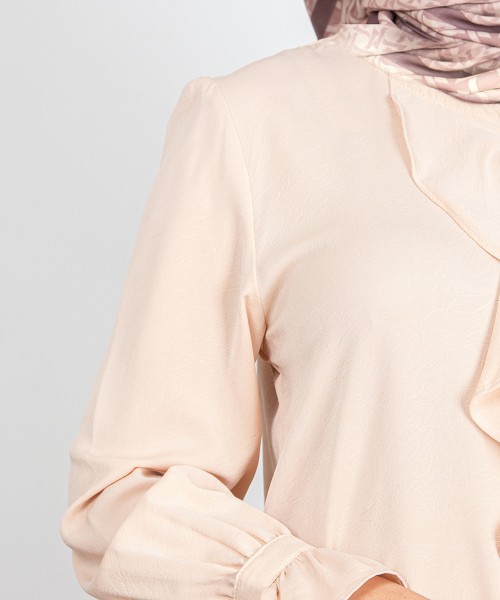 Ayra Ruffle Button Top