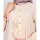 Ayra Ruffle Button Top