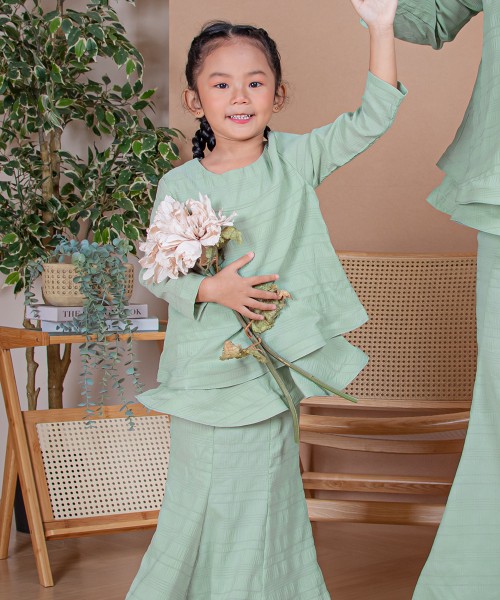 Azalea Layered Mini Kurung Kids