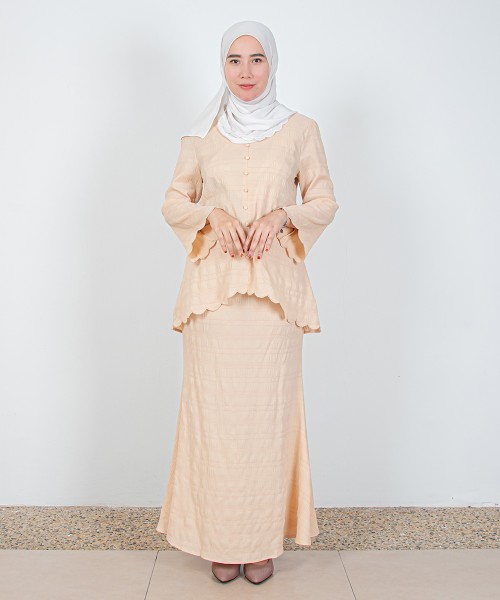 Azalea Button-Zip Mini Kurung