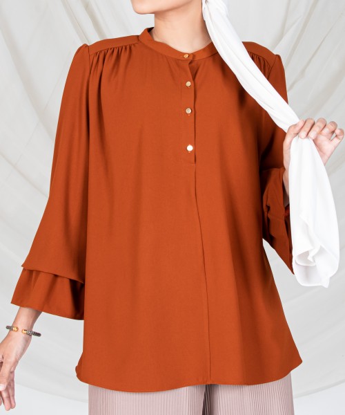 Billy Tiered-Sleeve Top