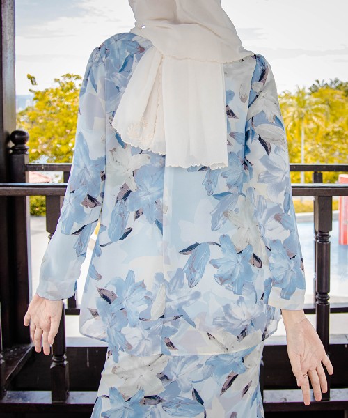 Bloom Lily Cross-Tie Kurung