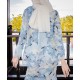 Bloom Lily Cross-Tie Kurung