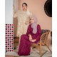 Chempaka Zip - Up Kurung Pahang (Pleated Skirt)