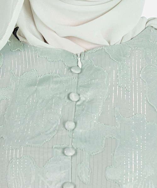 Chempaka Button Lace Riau Kurung