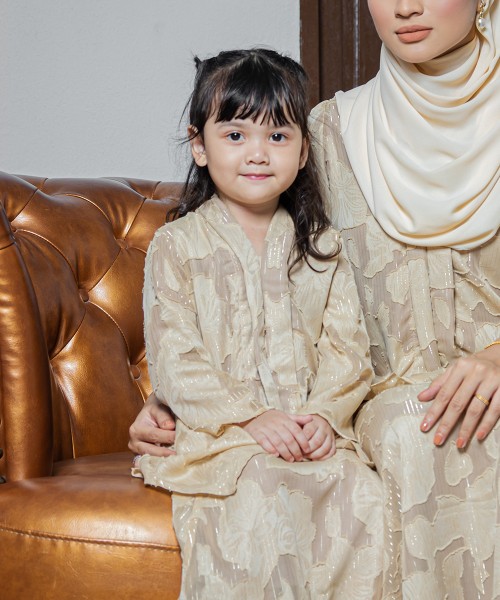 Chempaka Button Kebaya Kid