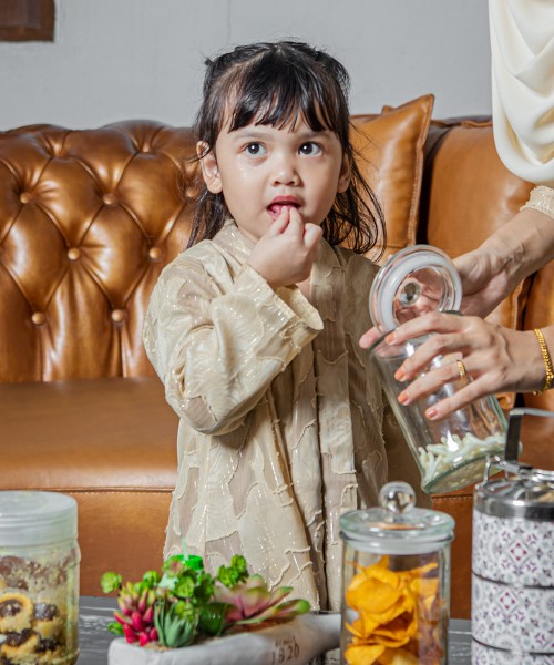 Chempaka Button Kebaya Kid