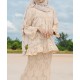 Chempaka Ruffle Mini Kurung (Pleated Skirt)