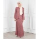 Chloe Front Zip Scallop Kurung