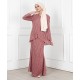 Chloe Front Zip Scallop Kurung