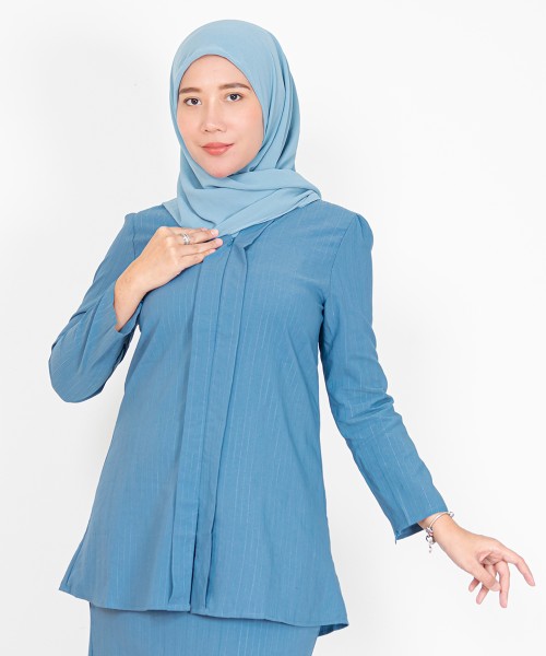 Deera Zip Up Kebaya Top