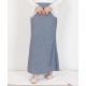 Deera Back-Pleats Mermaid Skirt