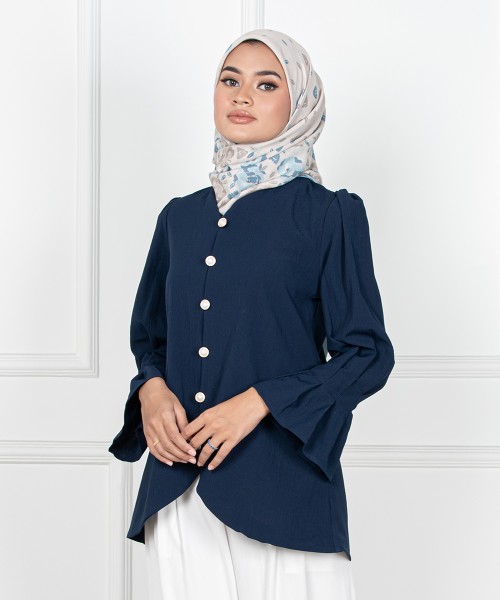 Faira Curve Split Top