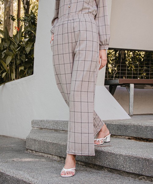 Fatema Straight-Cut Pants