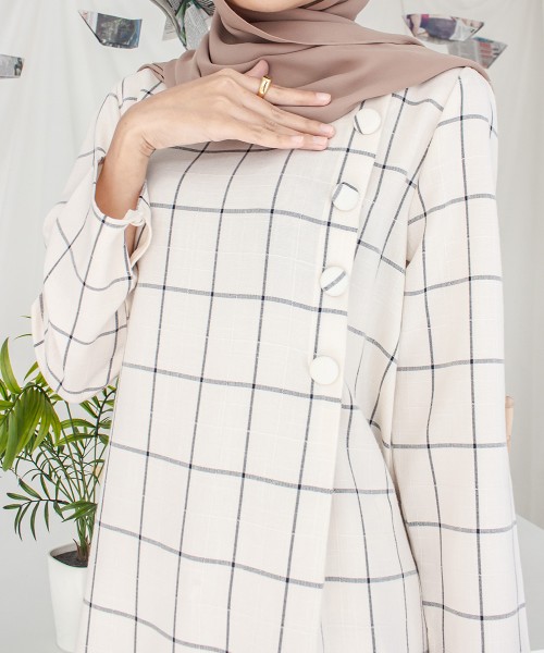 Fatema Side-Button Tunic