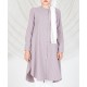 Garis Cotton Full-Button Tunic