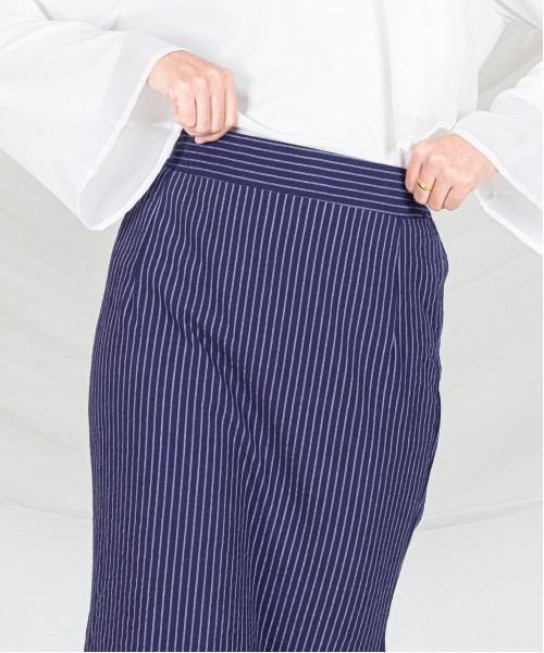 Garis Cotton Mermaid Skirt