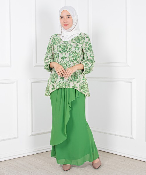 Hazel Button Cuff Kurung