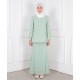 Ivy Cuff Zip Kurung