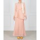 Karina Drape-Lace Pleated Kurung