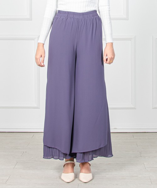 Karina Split-Pleated Palazo