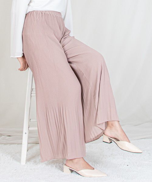 Karina Pleated Palazzo Pants