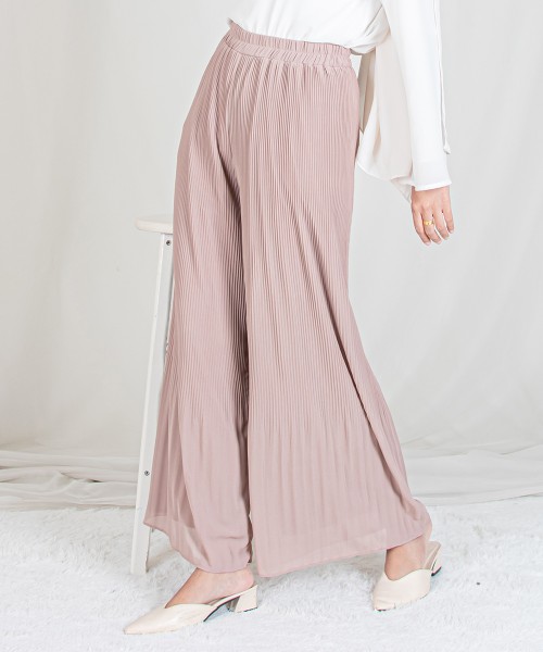 Karina Pleated Palazzo Pants