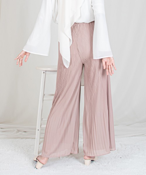 Karina Pleated Palazzo Pants