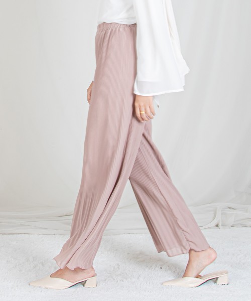 Karina Pleated Palazzo Pants