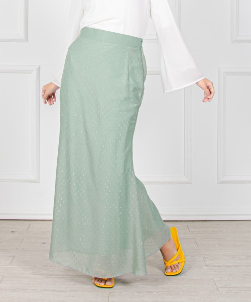 Karina Textured Mermaid Skirt