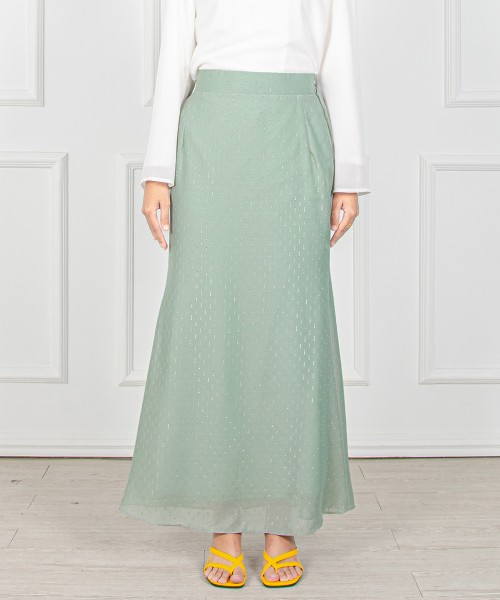 Karina Textured Mermaid Skirt