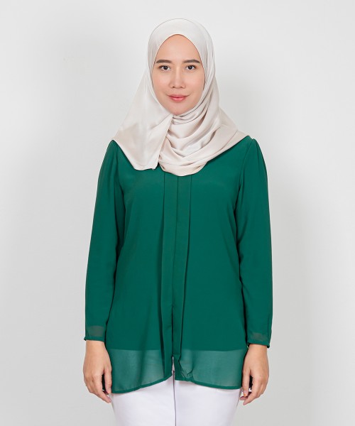 Karina Zip Up Kebaya Top