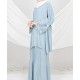 Khadija Pleated-Lace Kurung