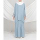 Khadija Pleated-Lace Kurung