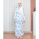 Lana Sayang Smocked Cuff-Wrist Kurung