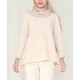 Maia Ratu Zip-Up Peplum Top