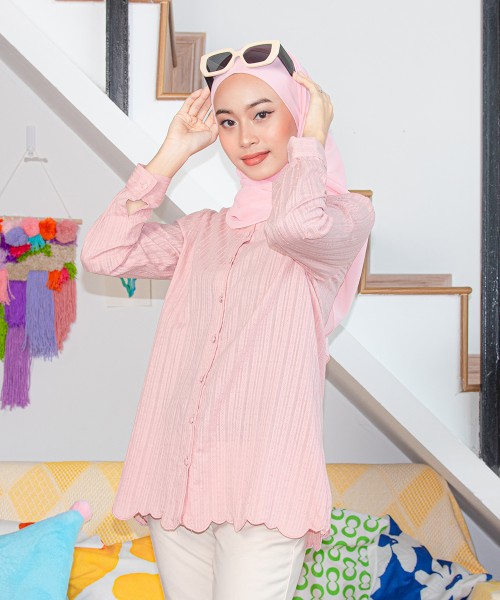 Maia Seri Button-Down Top