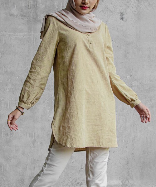 Maia Dewi Button-Up Tunic