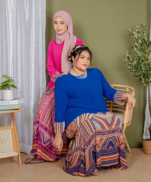 Nirmala Button-Zip Kurung