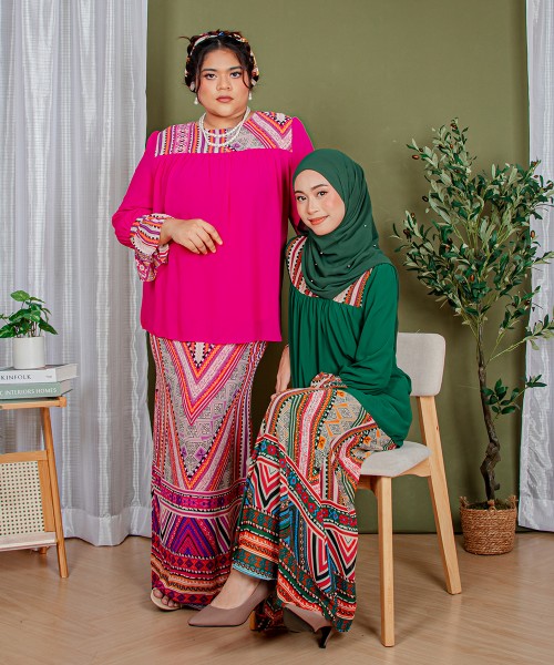 Nirmala Tie-Wrist Kurung