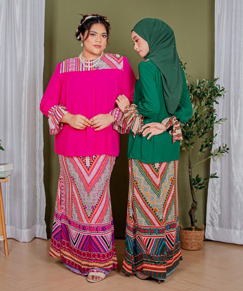 Nirmala Tie-Wrist Kurung