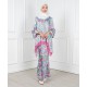 Niskala Puff-Wrist Lace Kurung