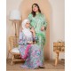 Niskala Puff-Wrist Lace Kurung