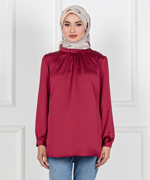 Olivia Side-Button Top