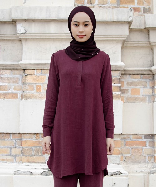 Rania Hidden Button Tunic