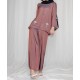 Sofia Satin Duo Kurung Kedah (Front-Pleated Skirt)