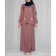 Sofia Satin Duo Kurung Kedah (Front-Pleated Skirt)