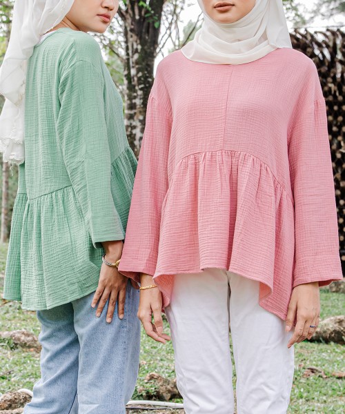 Saraa Basic Peplum Top