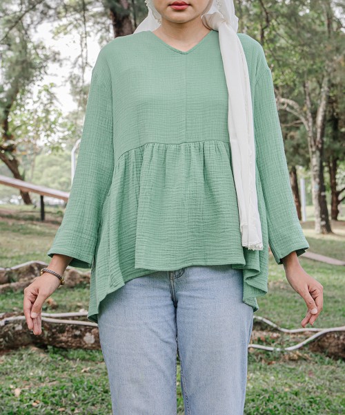 Saraa Basic Peplum Top