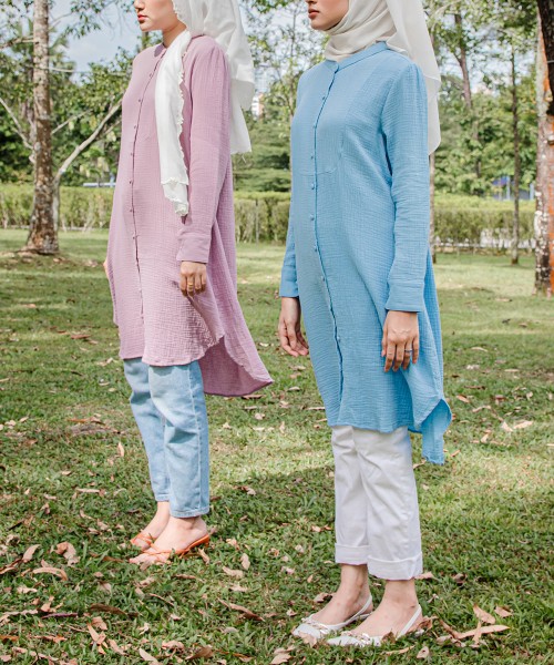 Saraa Full-Button Tunic